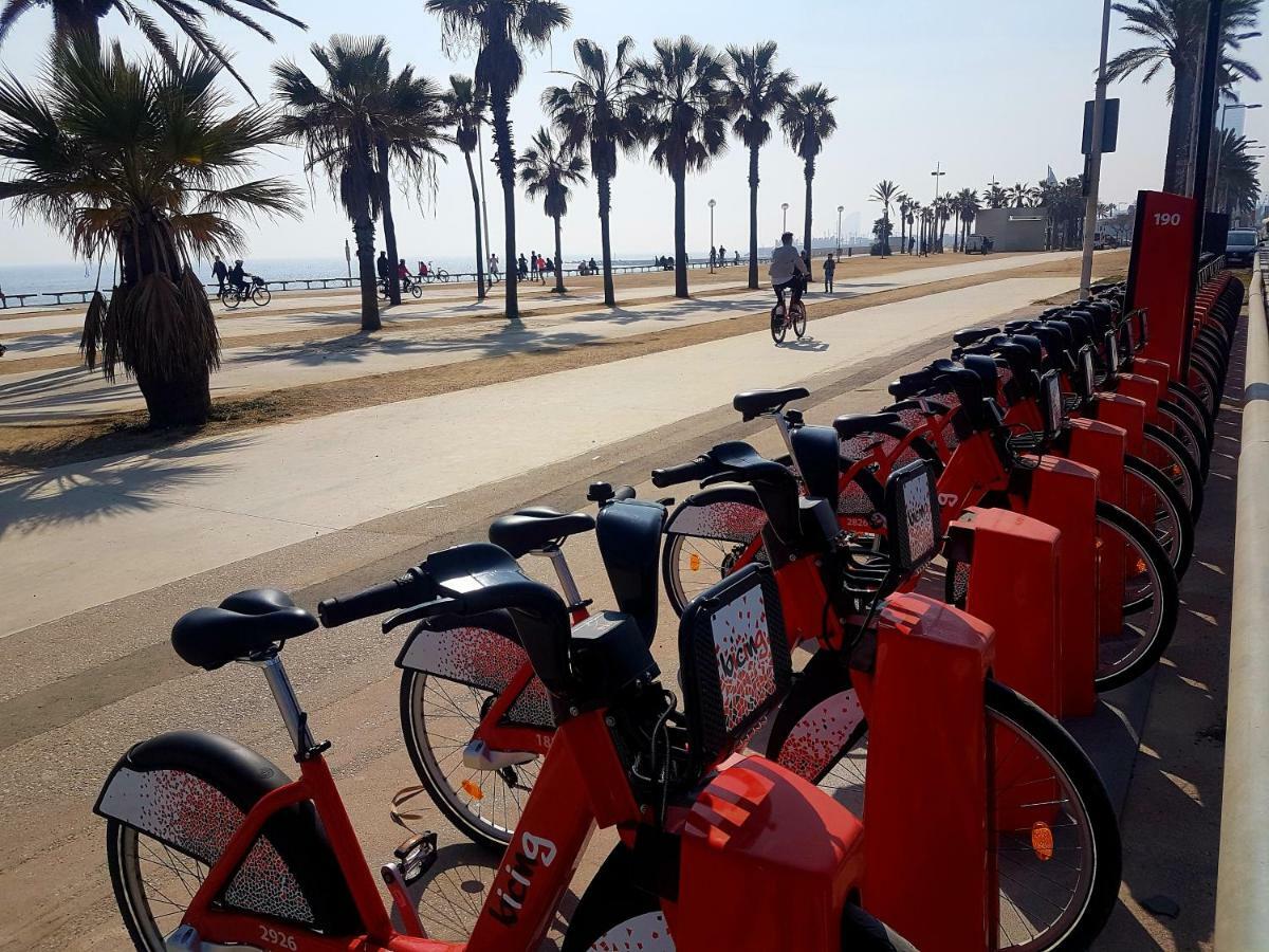 Rambla Poblenou&Mar Bella Beach Barcelona Eksteriør billede